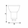 Bombillo Strom 7W GU10 3000K