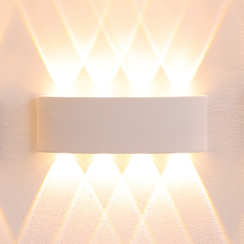 Aplique de Pared 8 Lentes Blanco Strom 3000K