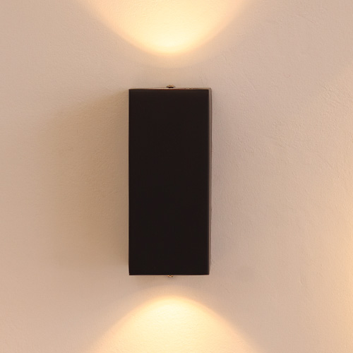 Aplique de Pared 12 Lentes Negro Strom 12W 3000K